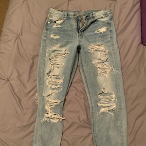 American eagle mom jeans